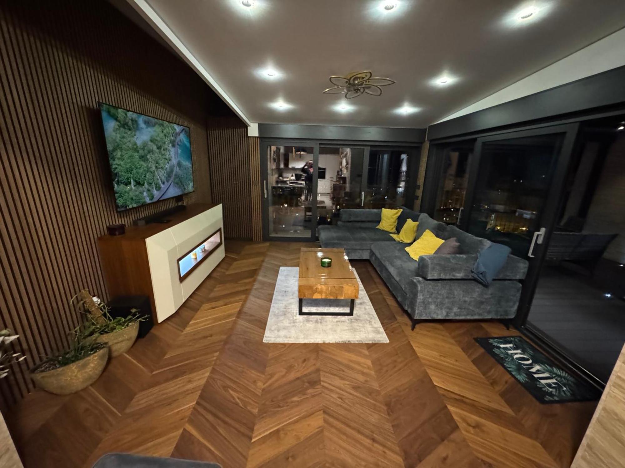 Ferienwohnung Magic View Luxury Penthouse With Jacuzzi And Sea View Split Exterior foto